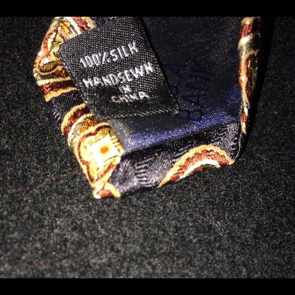 Jos Banks 100% Silk Navy Tie - Picture 8 of 8